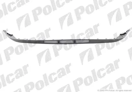 Спойлер бампера переднего POLCAR 951225