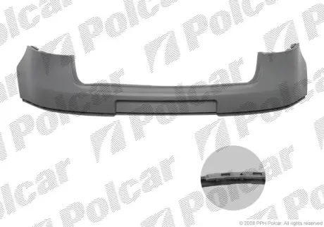 Бампер задний POLCAR 951396