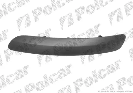 Молдинг бампера лівий Volkswagen GOLF V PLUS, 2005- POLCAR 951507-5