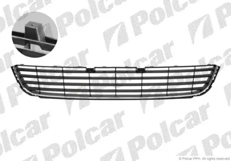 Решетка в бампере POLCAR 951827-5