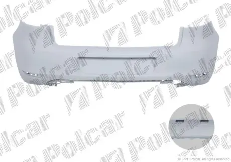 Бампер задний POLCAR 951896-0