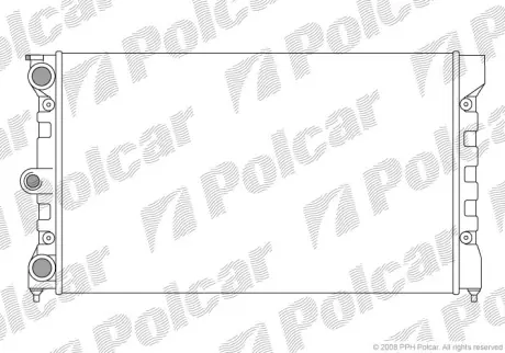 Радиаторы охлаждения POLCAR 952308-2