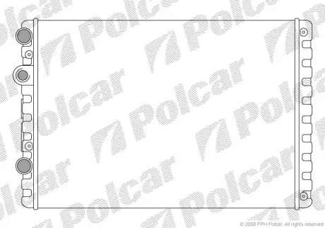 Радиаторы охлаждения POLCAR 952408A2