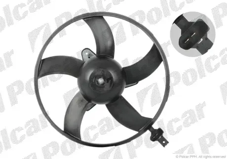 Вентилятор без кожуха POLCAR 952523U5X