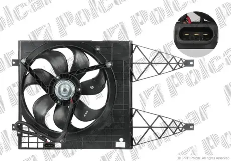 Вентиляторы радиаторов POLCAR 952523W2