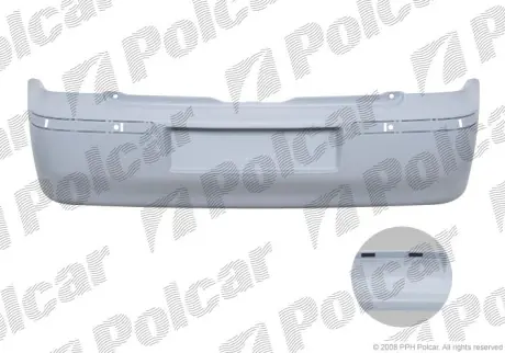 Бампер задний POLCAR 952596-J
