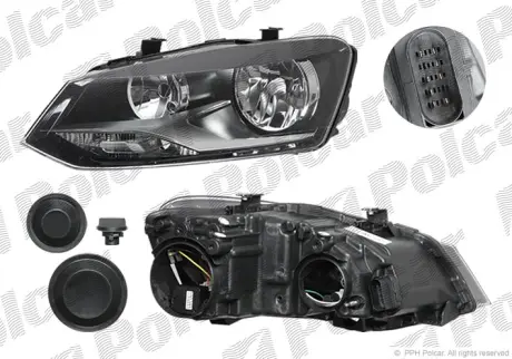 Фара основная POLCAR 9533094E
