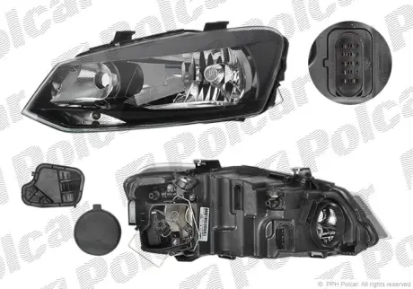 Фара основная POLCAR 953309-V