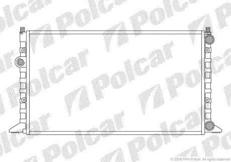 Радиаторы охлаждения POLCAR 953808A9