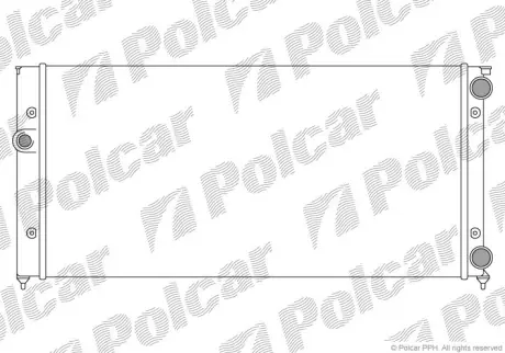 Радиаторы охлаждения POLCAR 953808B4