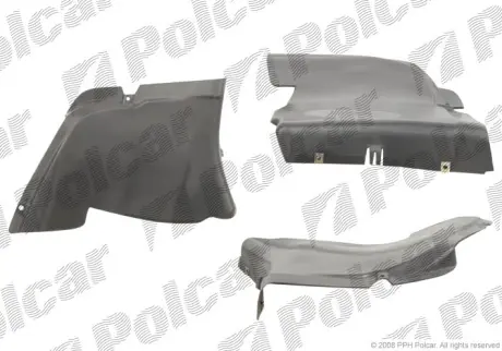 Защита бампера нижняя POLCAR 9538FL-4