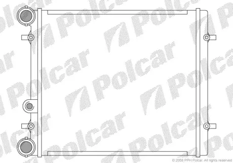 Радиаторы охлаждения POLCAR 954108-1