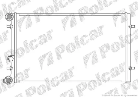 Радиаторы охлаждения POLCAR 954108-2