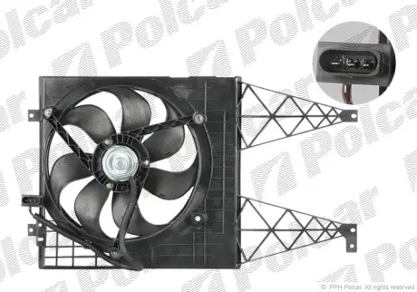 Вентиляторы радиаторов POLCAR 954123W4