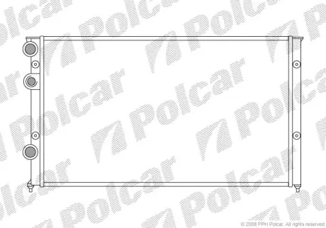 Радиаторы охлаждения POLCAR 954608-8
