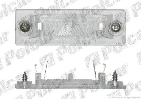 Фара номерного знака POLCAR 9549955E