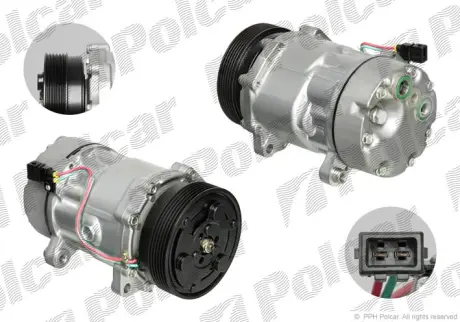 Компрессор кондиционера POLCAR 9550KS-2