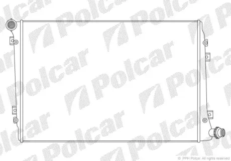 Радиаторы охлаждения POLCAR 955508-2