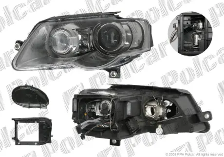 Фара основная POLCAR 9555101V