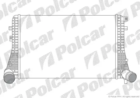 Радиаторы воздуха (Интеркулеры) POLCAR 9555J8-1