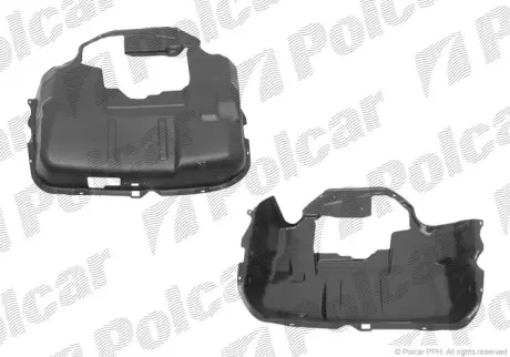 Защита под двигатель POLCAR 9566346Q
