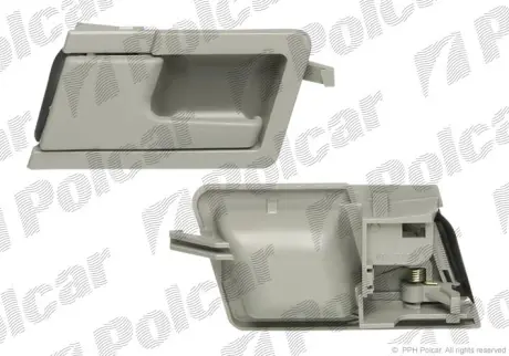 Ручка пер.двери VW T-4 внутреняя левая серая POLCAR 9567ZW41