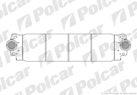 Радиаторы воздуха (Интеркулеры) POLCAR 9568J81X