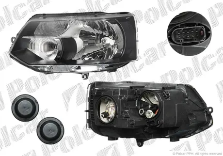 Фара основная POLCAR 9569091E