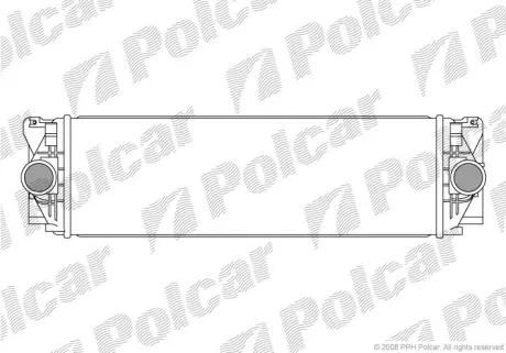Радиаторы воздуха (Интеркулеры) POLCAR 9572J8-1