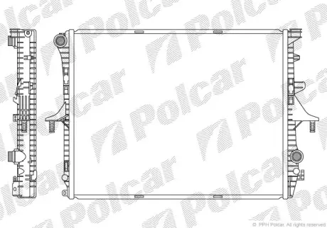 Радиаторы охлаждения POLCAR 958008-1