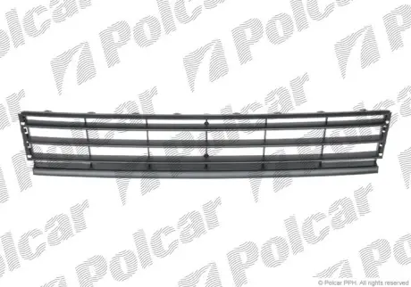 Решітка в бампер (чорна) Passat (B7 (36), 11.10- POLCAR 95D12710
