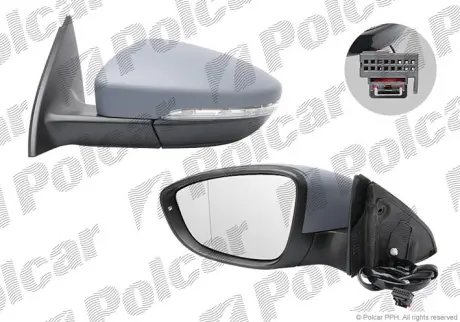 Зеркало внешнее POLCAR 95D1524M