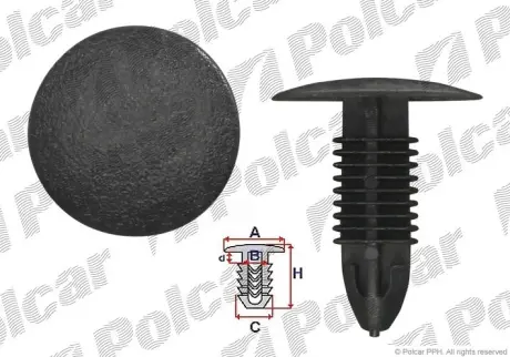 Автозапчасть POLCAR A175047C