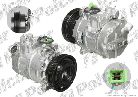 Компрессор кондиционера POLCAR DCP02006
