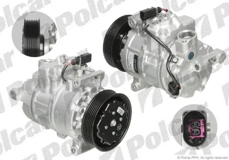 Компрессор кондиционера POLCAR DCP02012