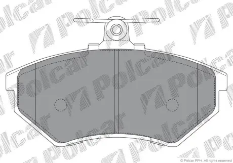 Тормозные колодки POLCAR S70-0004