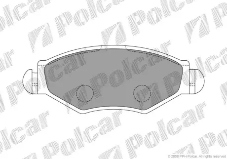 Тормозные колодки POLCAR S70-0070