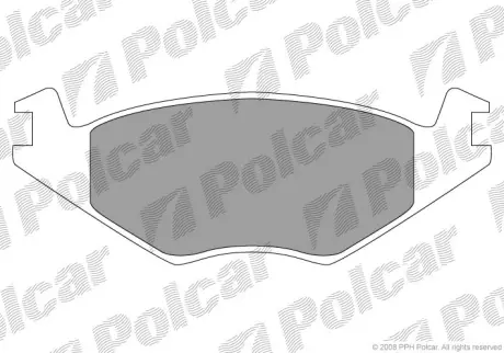 Тормозные колодки POLCAR S70-0072