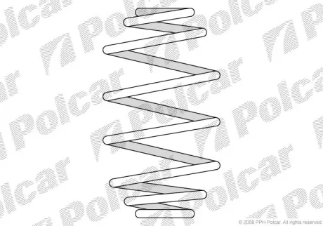 Пружина POLCAR ST576838