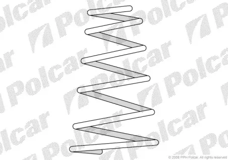Пружина POLCAR SU09070