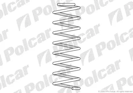 Пружина POLCAR SU09097
