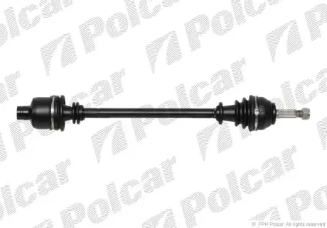Полуось POLCAR T49078