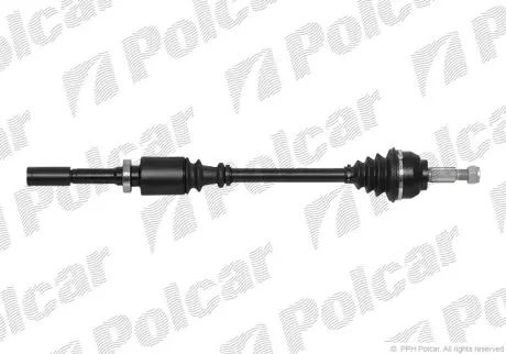 Полуось POLCAR T49190