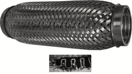 Гофра 50 × 200 Алюмінізована сталь POLMOSTROW 0038