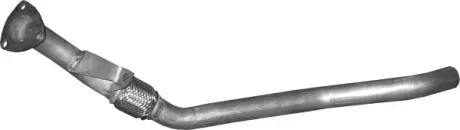 Глушник, алюм. сталь, передн. част. Audi A4 1.6 12/00-05/03 (01.24) Polmostrow POLMOSTROW 0124