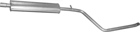 Глушник Dacia Duster 1.6 Polmostrow POLMOSTROW 02.16