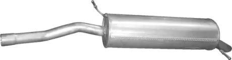 Глушник задній (кінцевий, основний) для Citroen C5 I 2.0 HPi-16V 09/02-09/04 Hatchback Kombi POLMOSTROW 04.09