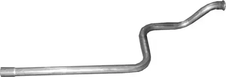 Глушник алюм. сталь, середн. частина Citroen Berlingo / Peugeot Partner 1.6 (04.36) Polmostrow POLMOSTROW 0436