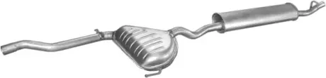 Глушник Polmostrow - (Fiat Tempra 90-97 1.4ie/1.6ie kat) POLMOSTROW 07.15