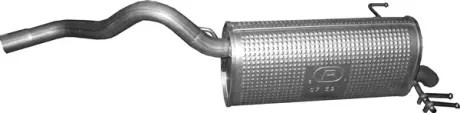 Глушник Fiat Doblo 1.4i POLMOSTROW 07.52